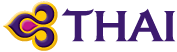 Thai Airways logo – Link to Homepage
