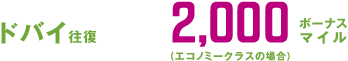 �h�o�C���� 2,000�{�[�i�X�}�C�� �i�G�R�m�~�[�N���X�̏ꍇ�j